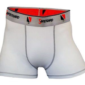 SafeTGard Men's Performance Boxer Brief (1 Pair) - White NWT